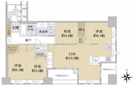 グラン・コート西院