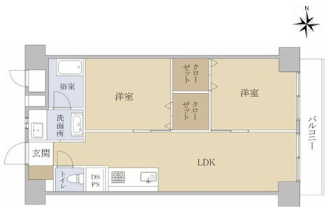 五条ローズハイツＢ棟